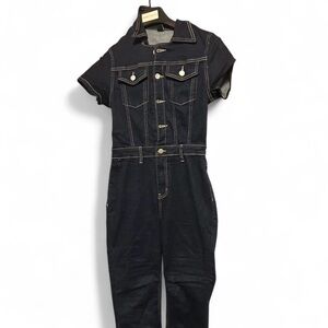 Dark Denim Jumpsuit